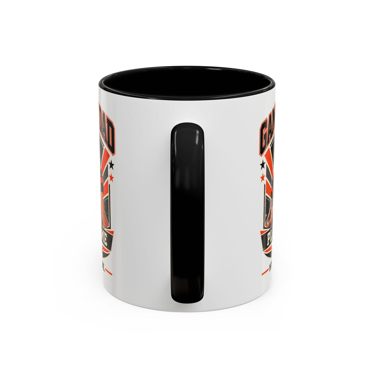 Personalized Game Day Dad Photo Mug – Custom Football Player Name & Number