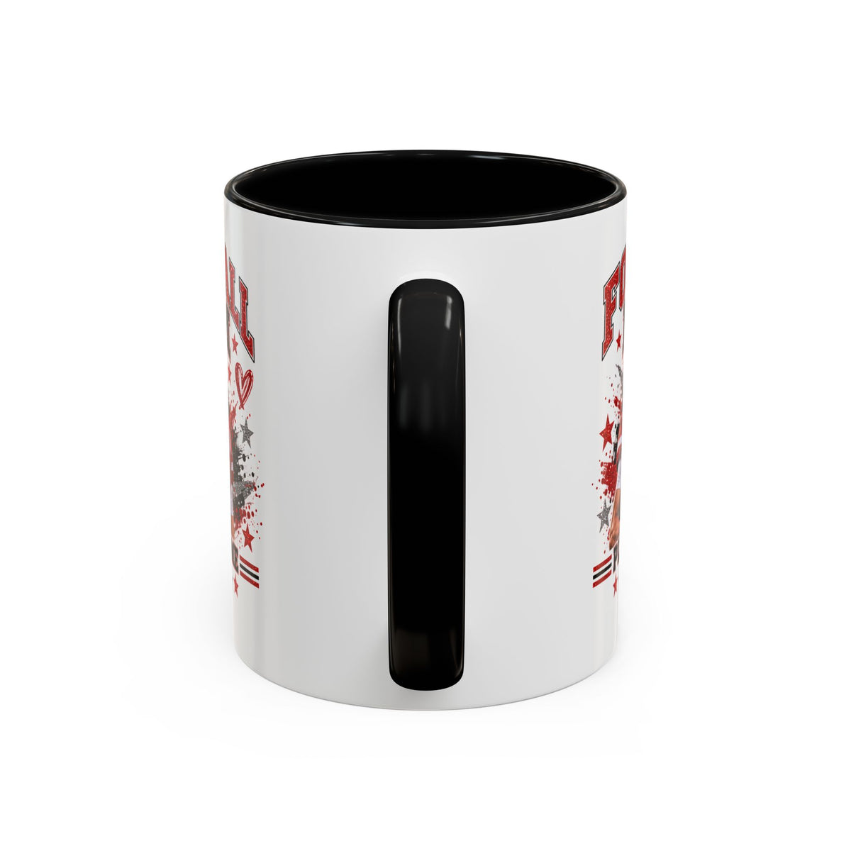 Personalized Football Mom Photo Mug – Custom Football Player Name & Number