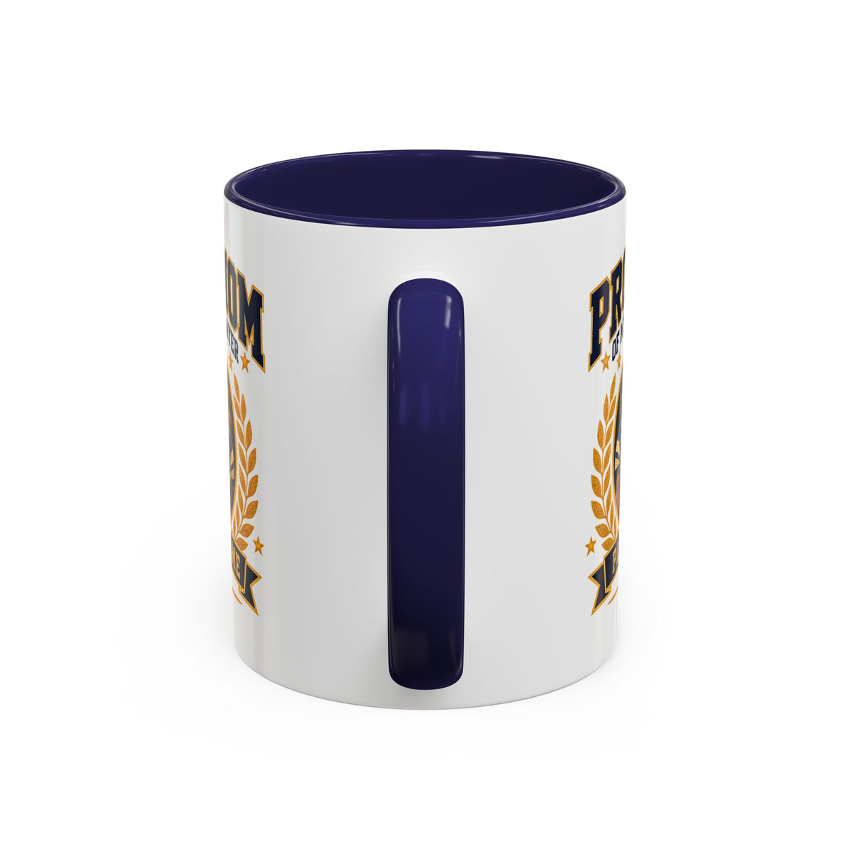Personalized Proud Mom Photo Mug – Custom Football Player Name & Number