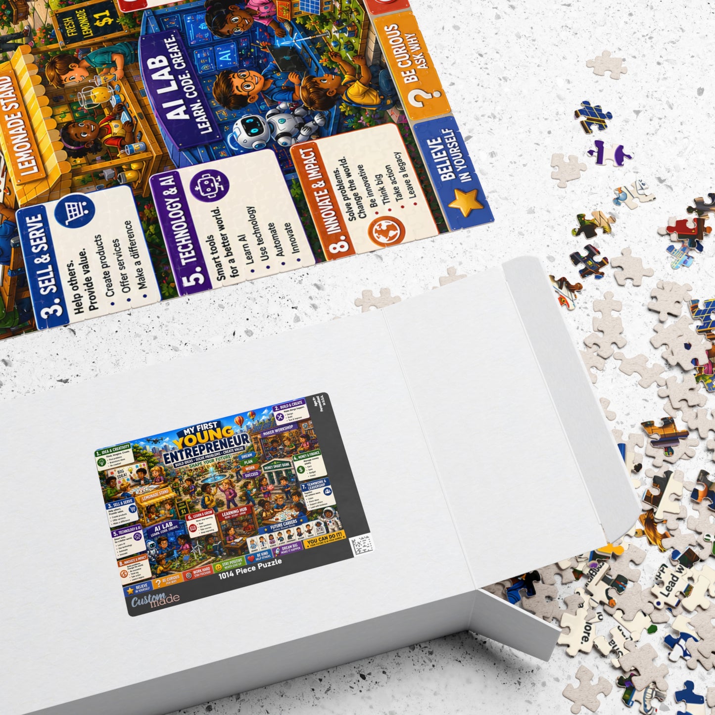 My First Young Entrepreneur Puzzle 110 520 1014 Piece | Educational Kids Jigsaw