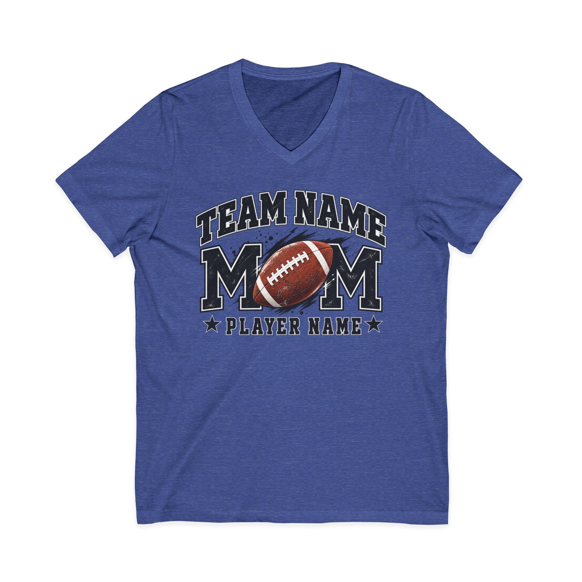 Personalized Football Mom Shirt, Custom Player Name & Number, Game Day Mom Tee, Football Senior Mom Gift
