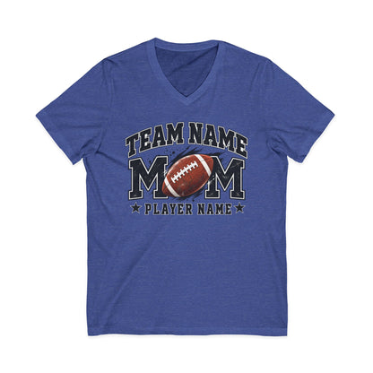 Personalized Football Mom Shirt, Custom Player Name & Number, Game Day Mom Tee, Football Senior Mom Gift