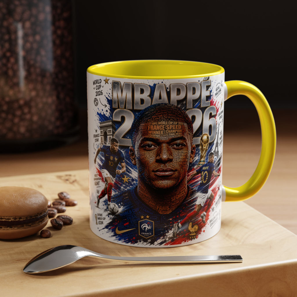 Mbappé Soccer Coffee Mug — France World Cup Tribute (11/15oz)