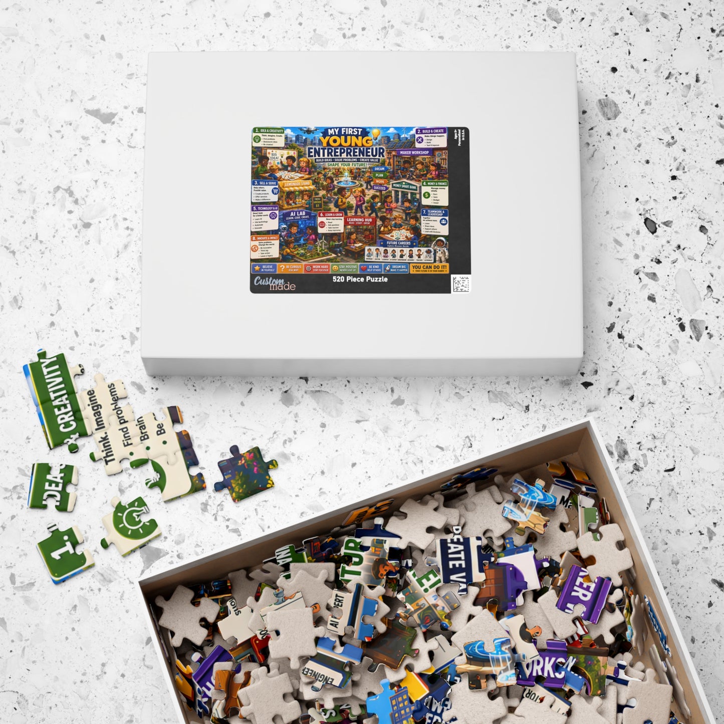 My First Young Entrepreneur Puzzle 110  520  1014 Piece | Educational Kids Jigsaw