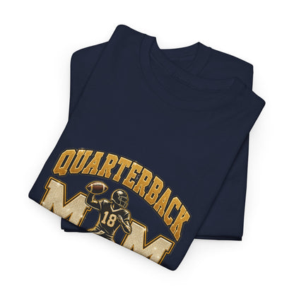 Personalized Quarterback Mom Shirt — Player Name Team Number Game Day Tee