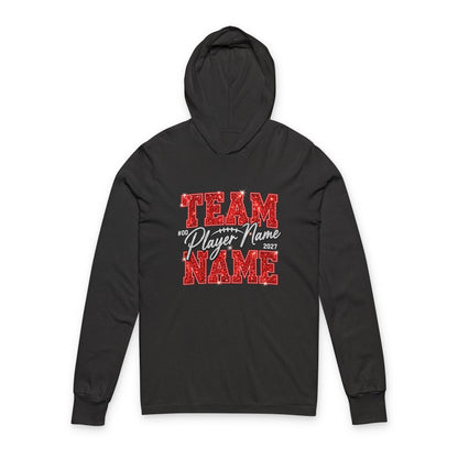 Personalized Game Day Hoodie Team Name & Player Name