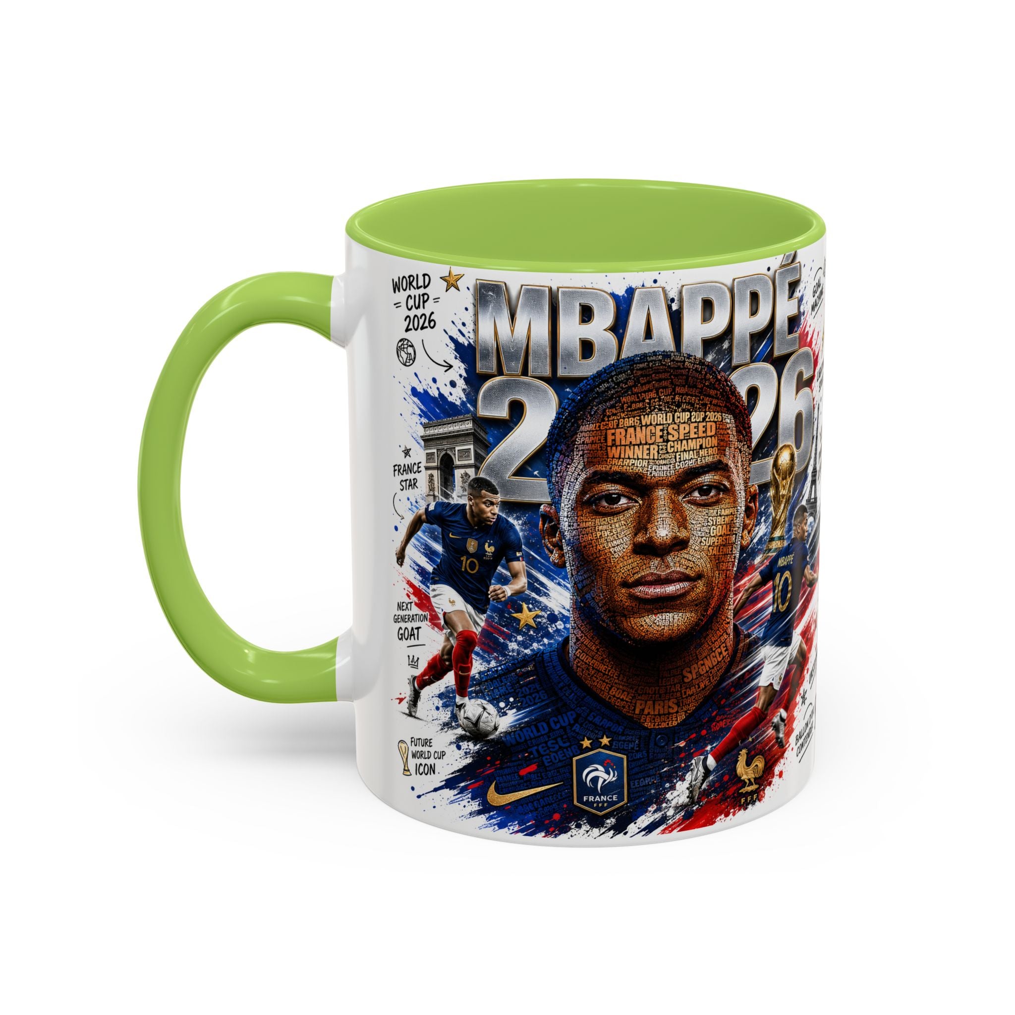 Mbappé Soccer Coffee Mug — France World Cup Tribute (11/15oz)