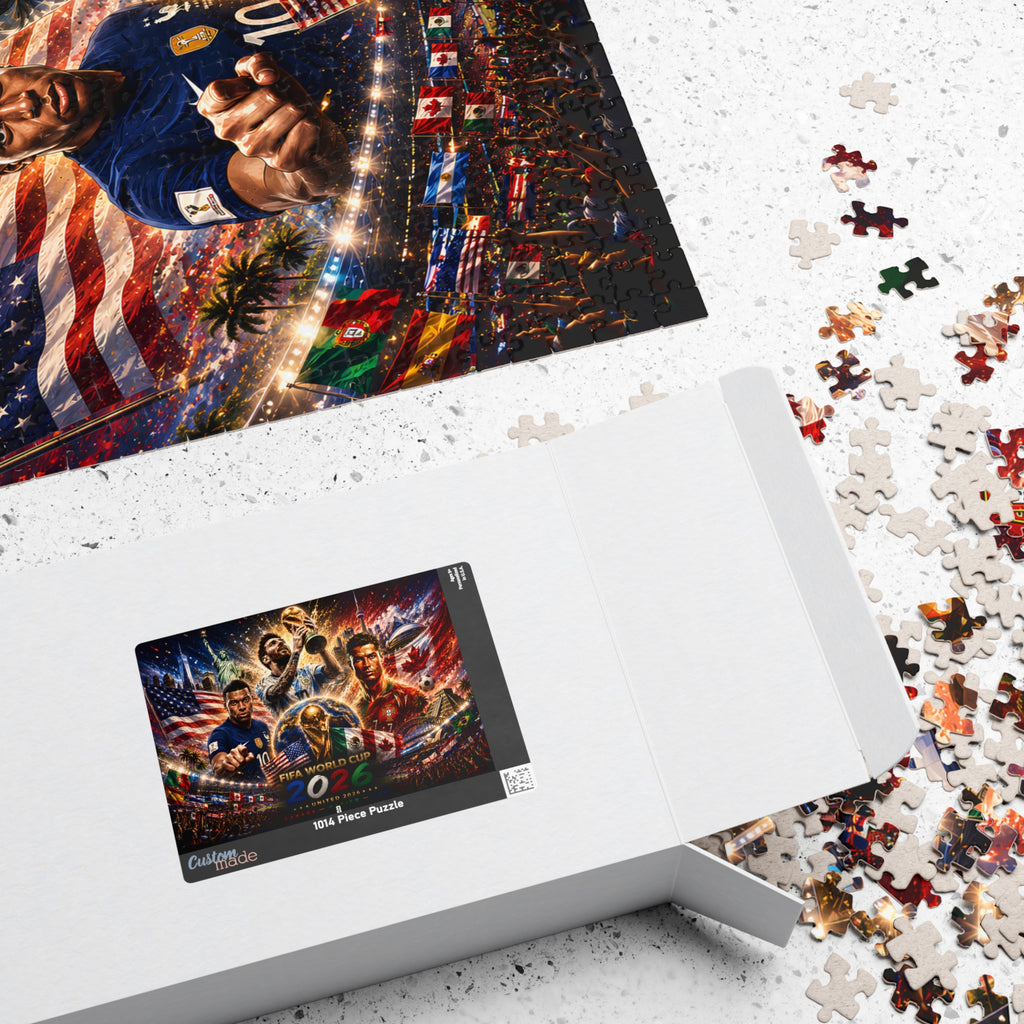 FIFA World Cup 2026 Soccer Puzzle – 110/252/520/1014-Piece Collector’s Jigsaw