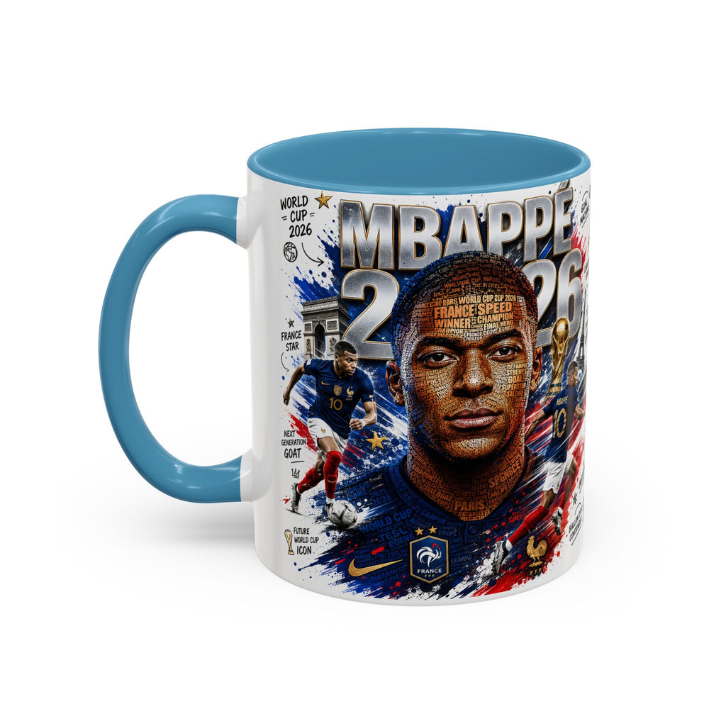 Mbappé Soccer Coffee Mug — France World Cup Tribute (11/15oz)