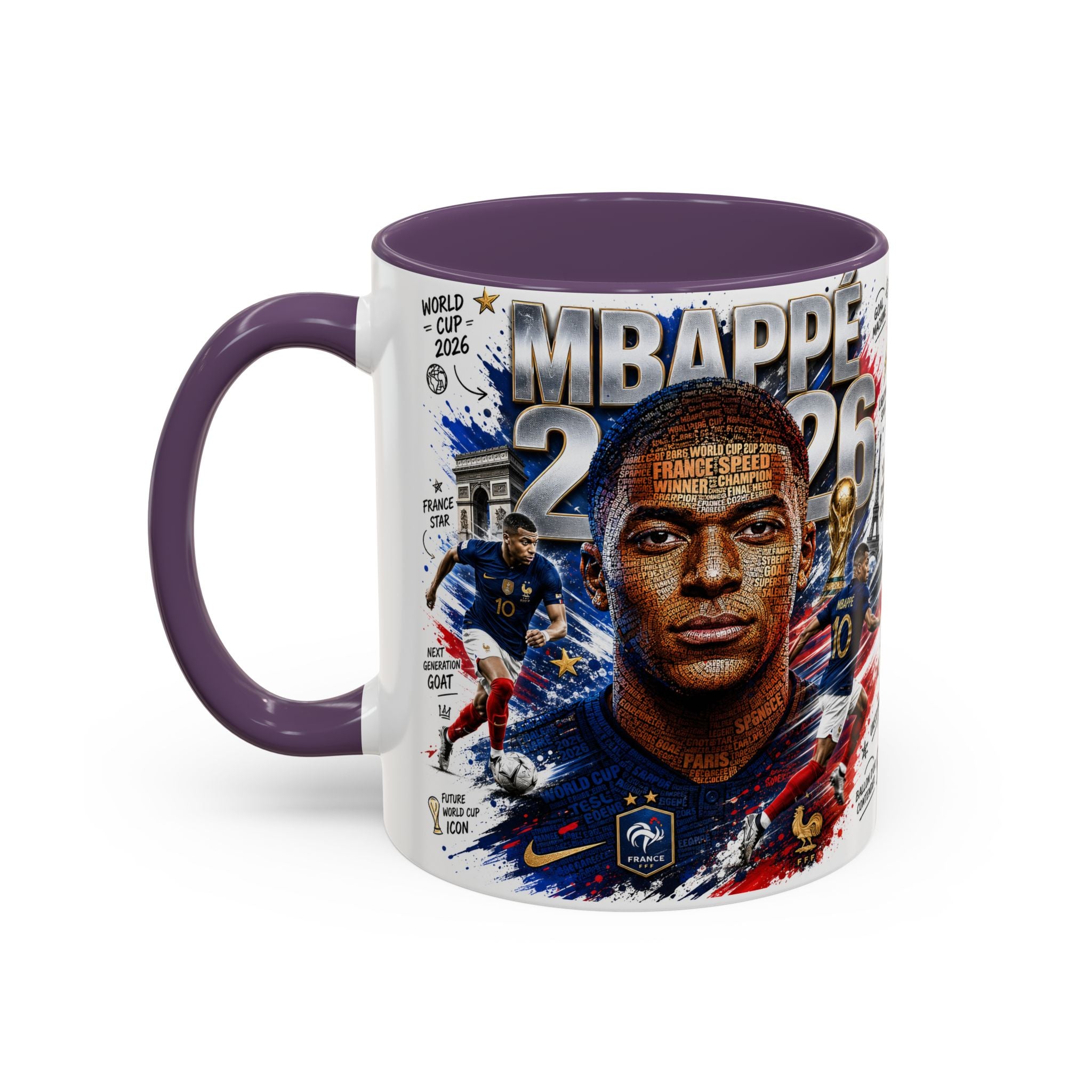 Mbappé Soccer Coffee Mug — France World Cup Tribute (11/15oz)