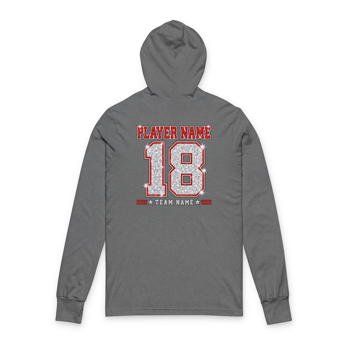 Personalized Football Mom Hoodie, Custom Player Name & Number, Proud Mom Game Day Sweatshirt, Front and Back Design