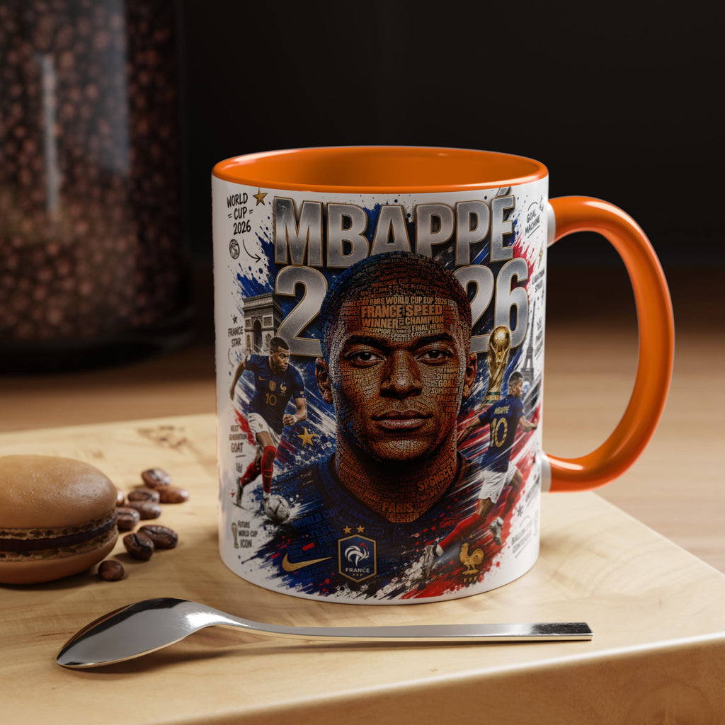 Mbappé Soccer Coffee Mug — France World Cup Tribute (11/15oz)