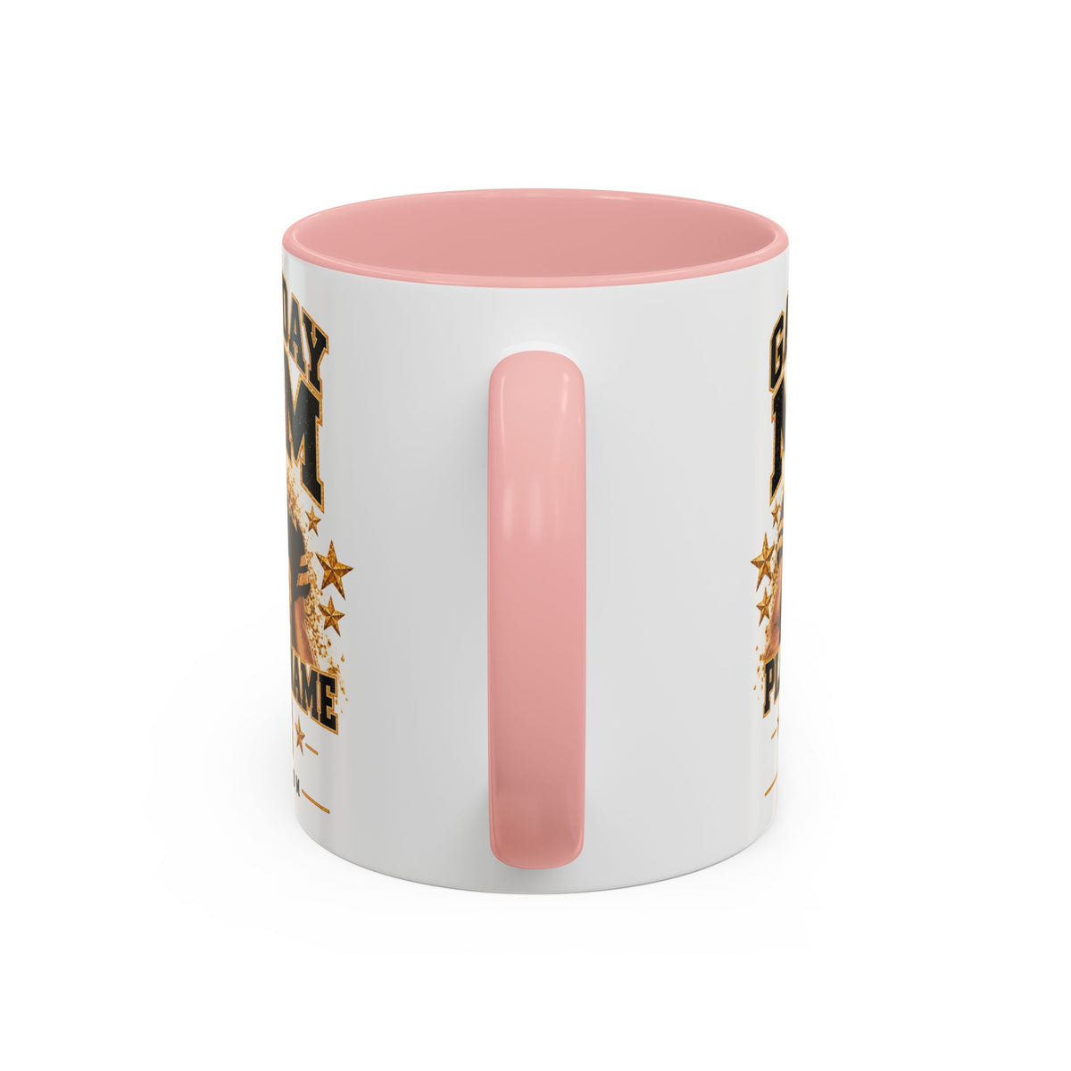 Personalized Game Day Mom Photo Mug – Custom Football Player Name & Number