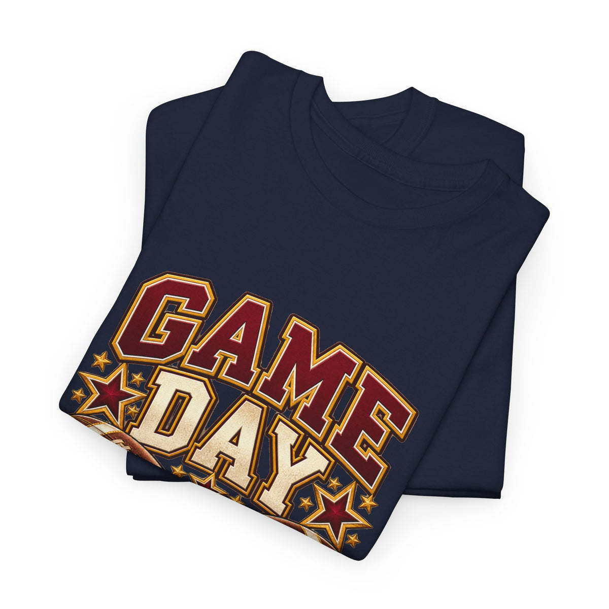 Personalized Game Day Those Are My Boys Shirt — Burgundy Gold