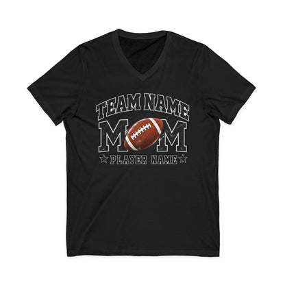 Personalized Football Mom Shirt, Custom Player Name & Number, Game Day Mom Tee, Football Senior Mom Gift
