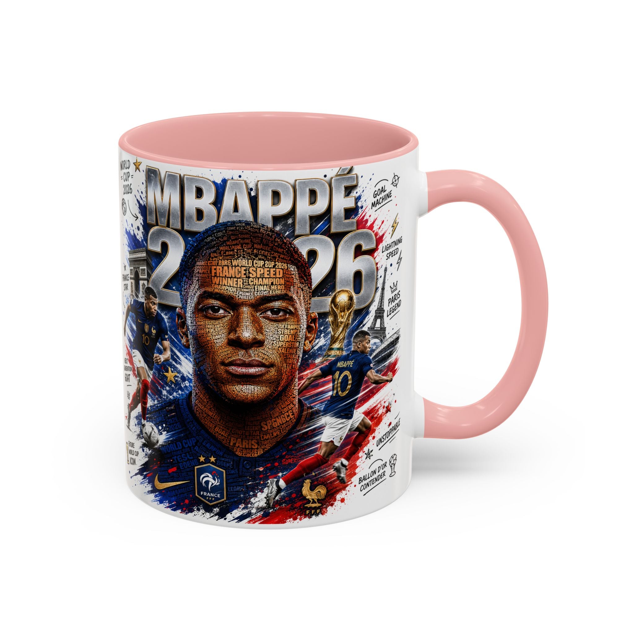 Mbappé Soccer Coffee Mug — France World Cup Tribute (11/15oz)