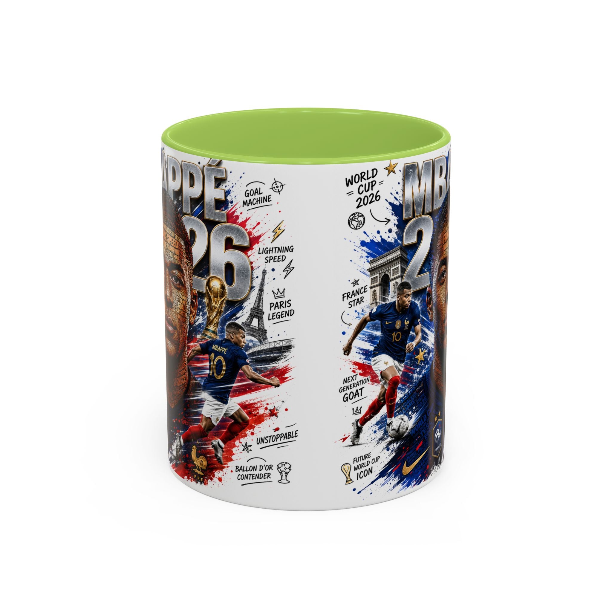 Mbappé Soccer Coffee Mug — France World Cup Tribute (11/15oz)