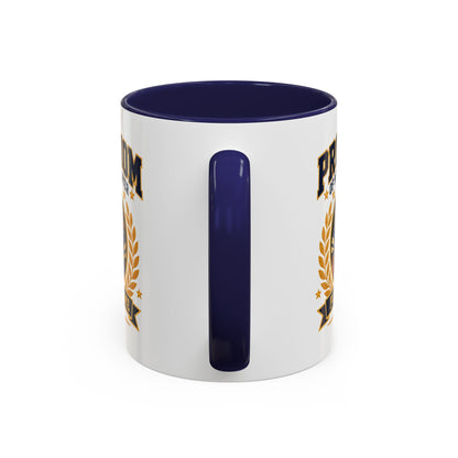 Personalized Proud Mom Photo Mug – Custom Football Player Name & Number