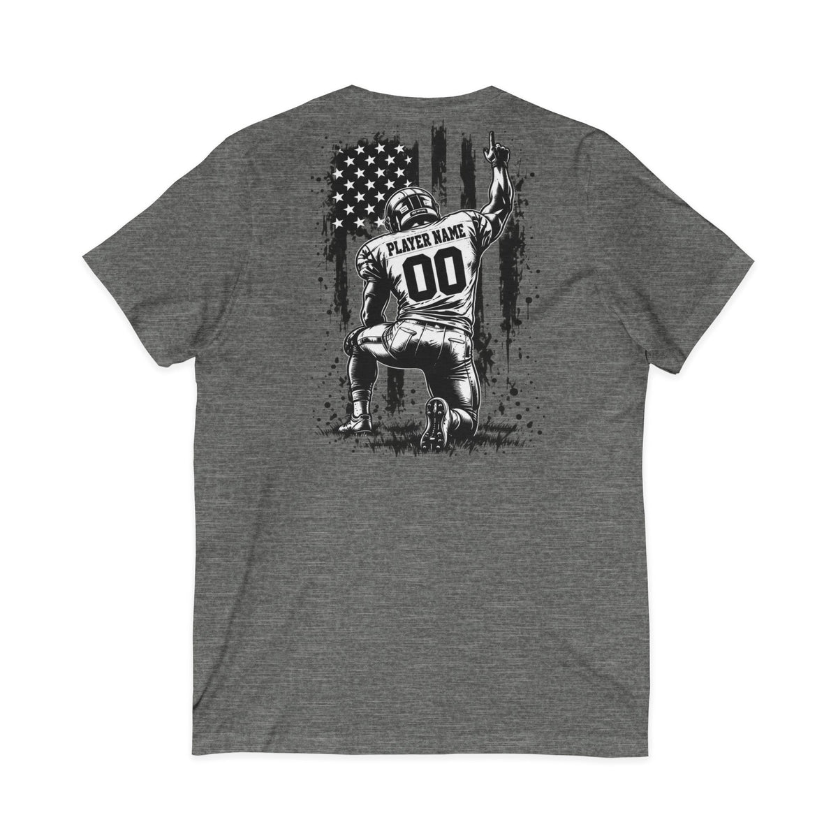 Personalized Football Mom Shirt, Custom Player Name & Number, Game Day Mom Tee, Football Senior Mom Gift