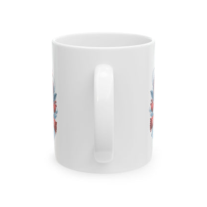 Personalized This Is My Christmas Mug — Cute Snowmen