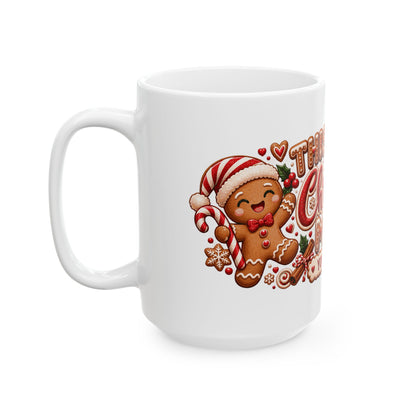Personalized This Is My Christmas Mug — Gingerbread Cookies