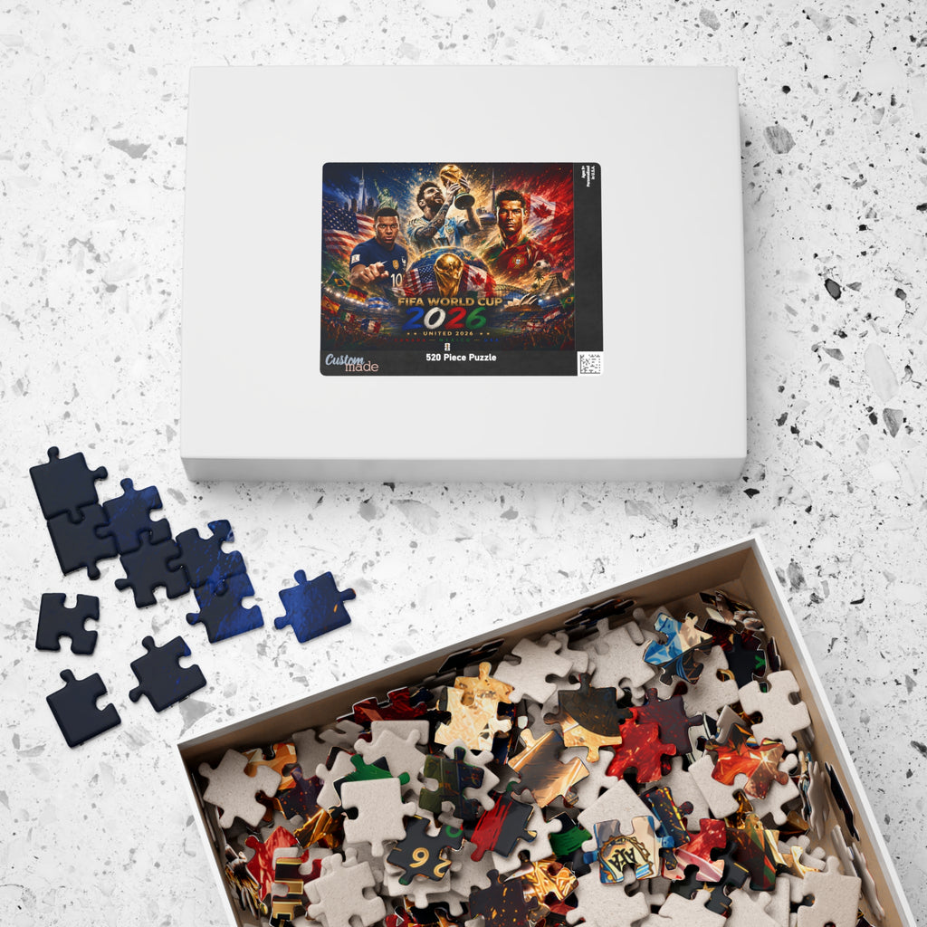 FIFA World Cup 2026 Soccer Puzzle – 110/252/520/1014-Piece Collector’s Jigsaw