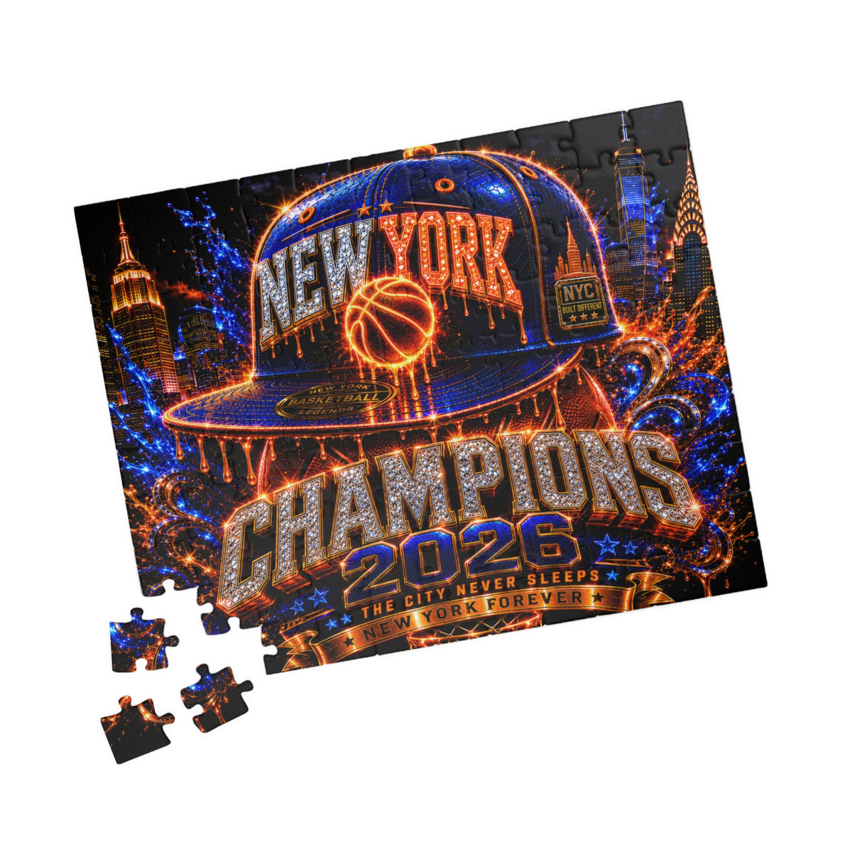 New York Champions 2026 Basketball Puzzle — NYC Championship Jigsaw