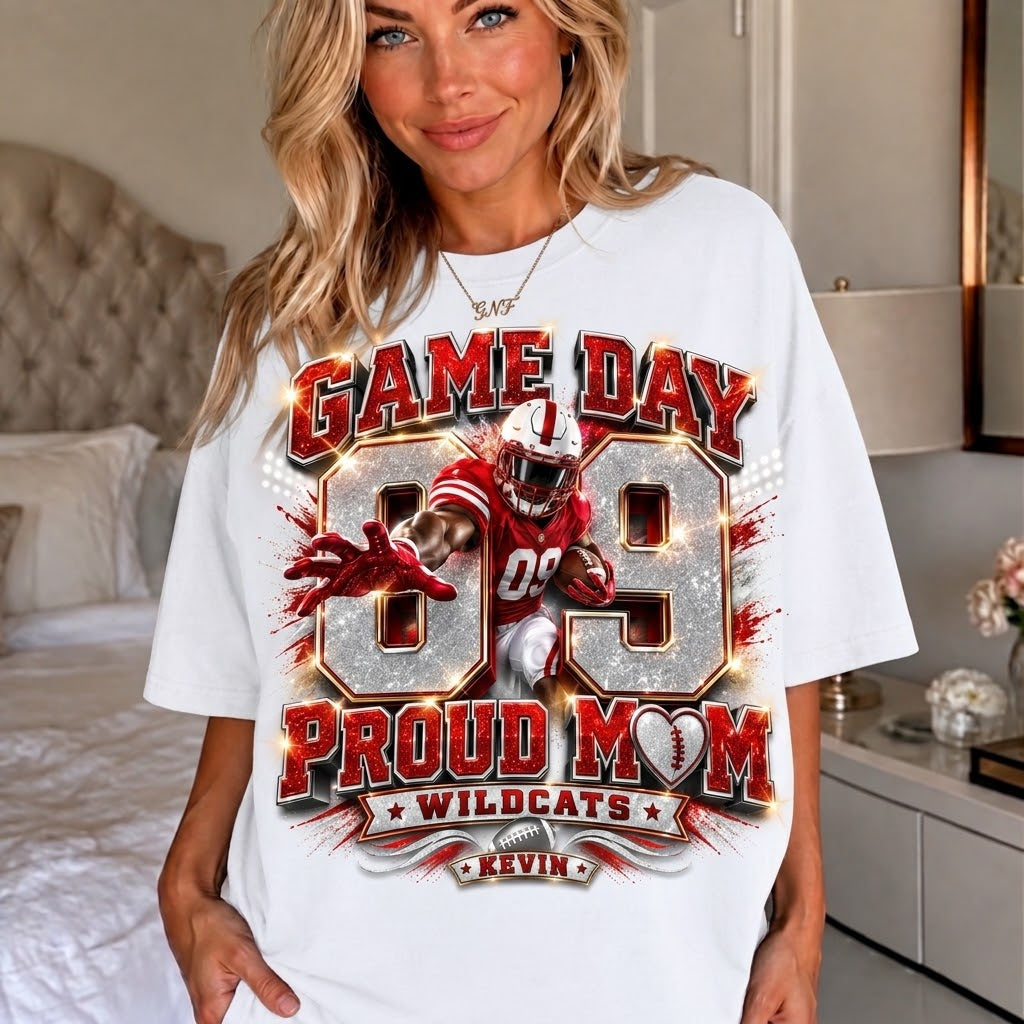 Personalized Football Mom Shirt – EBAY US