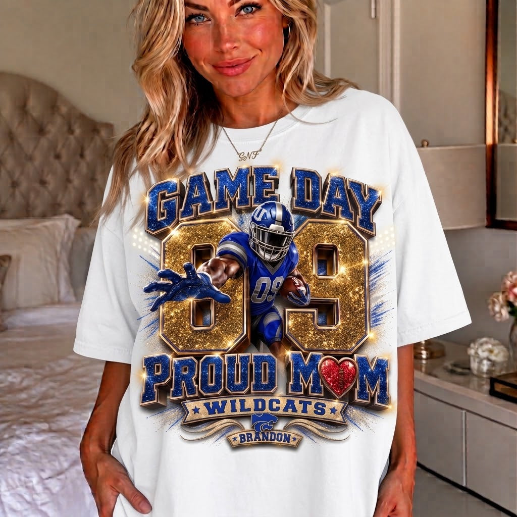 Personalized Football Mom Shirt – EBAY US