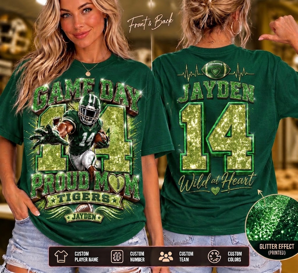Personalized Football Mom Shirt – EBAY US