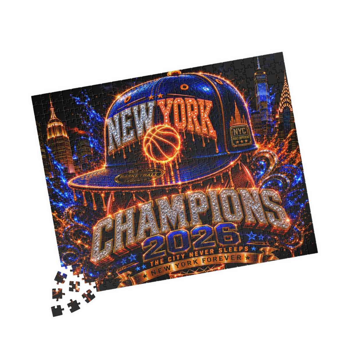 New York Champions 2026 Basketball Puzzle — NYC Championship Jigsaw
