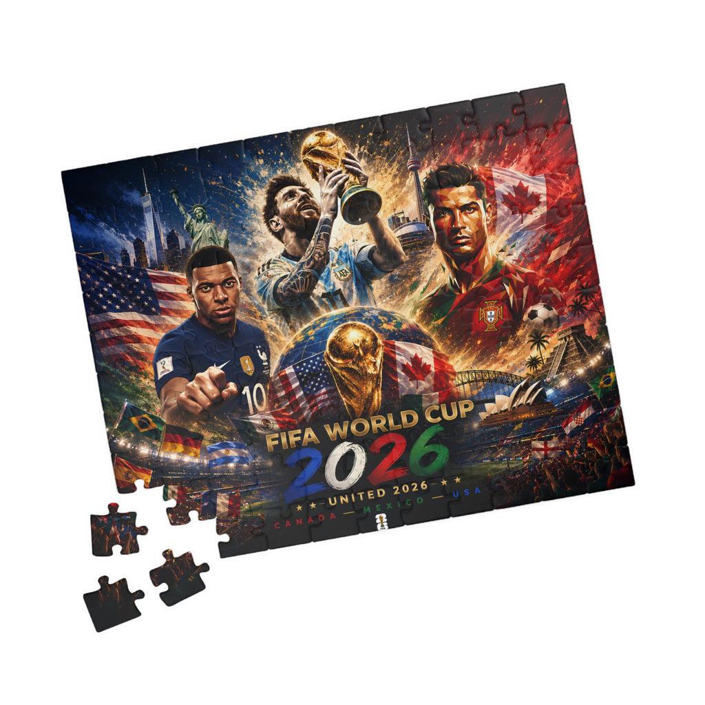 FIFA World Cup 2026 Soccer Puzzle – 110/252/520/1014-Piece Collector’s Jigsaw
