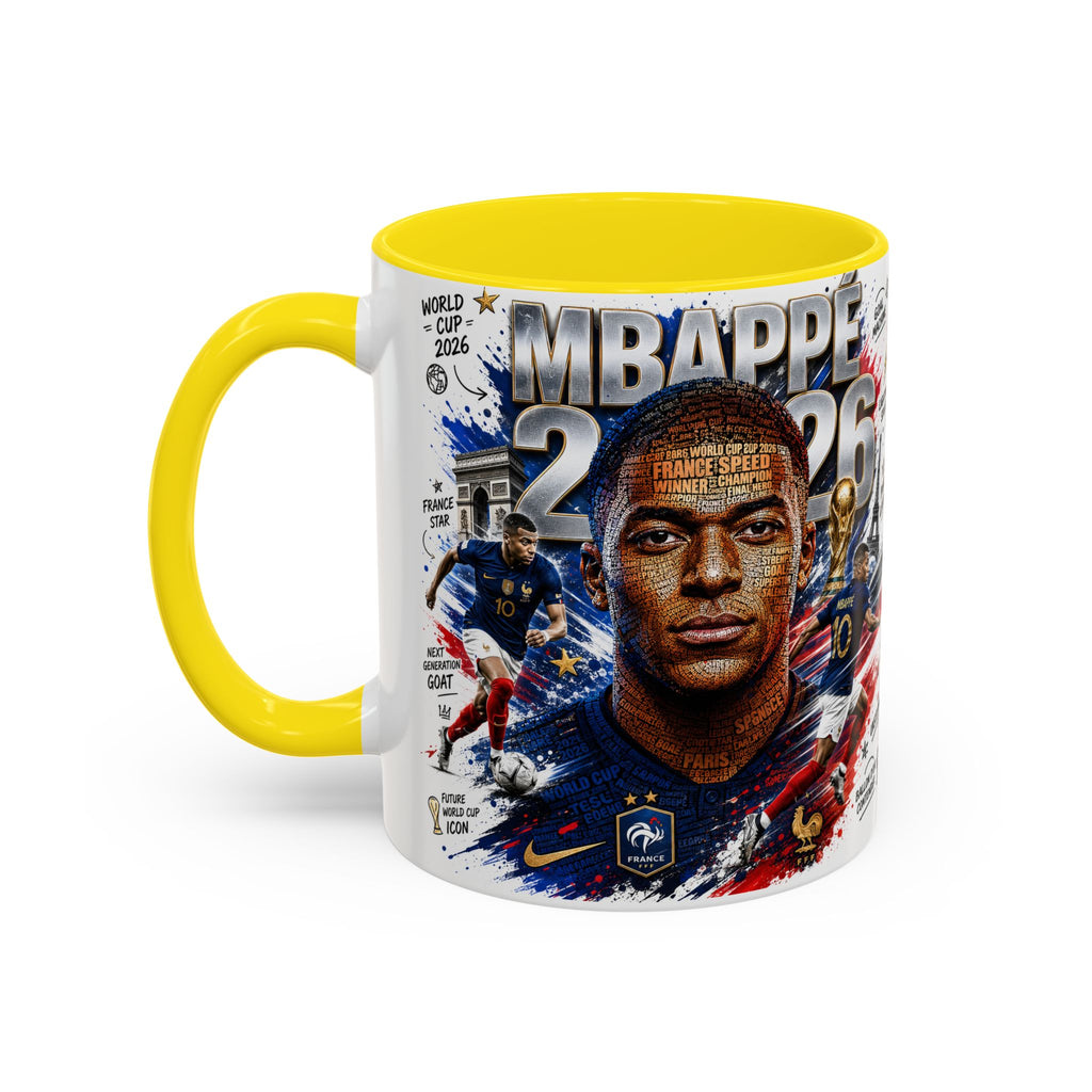 Mbappé Soccer Coffee Mug — France World Cup Tribute (11/15oz)