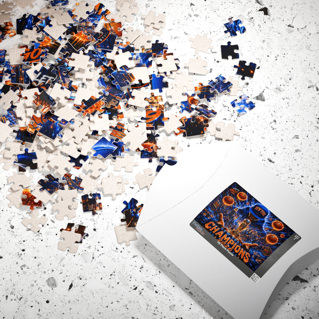 New York Champions 2026 Basketball Puzzle – 520/1014 Piece City Hoops Jigsaw