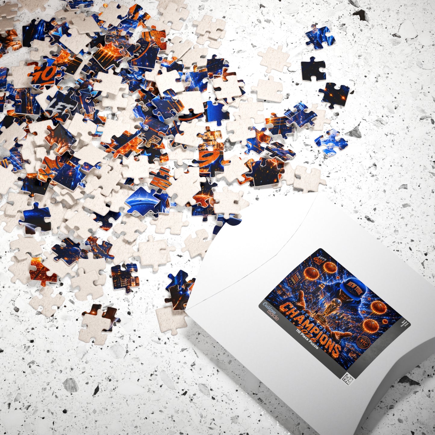 New York Champions 2026 Basketball Puzzle – 520/1014 Piece City Hoops Jigsaw