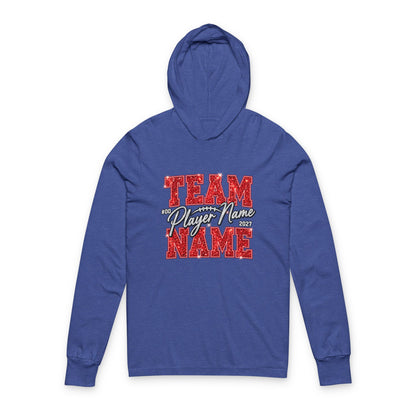 Personalized Game Day Hoodie Team Name & Player Name