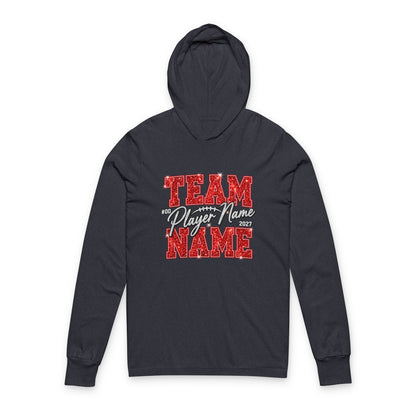 Personalized Game Day Hoodie Team Name & Player Name