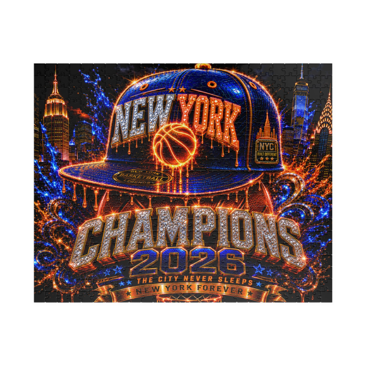 New York Champions 2026 Basketball Puzzle — NYC Championship Jigsaw