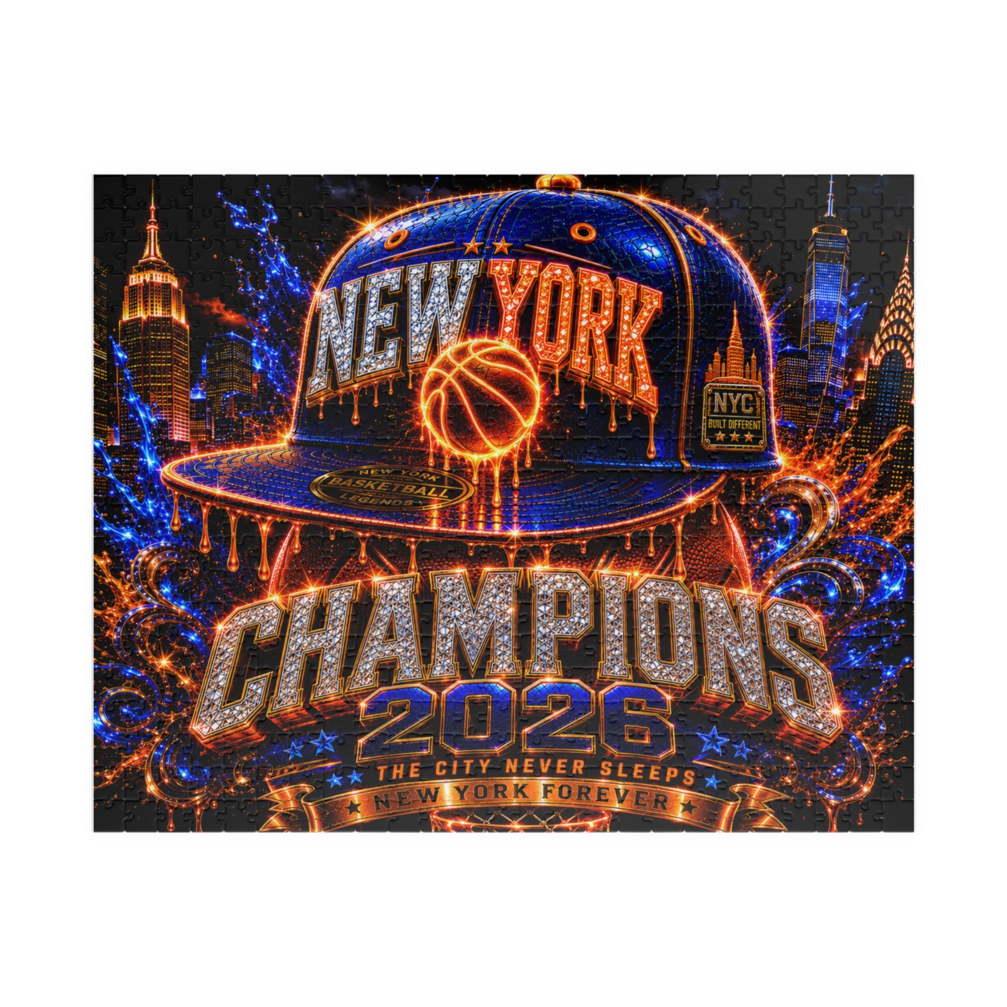 New York Champions 2026 Basketball Puzzle — NYC Championship Jigsaw