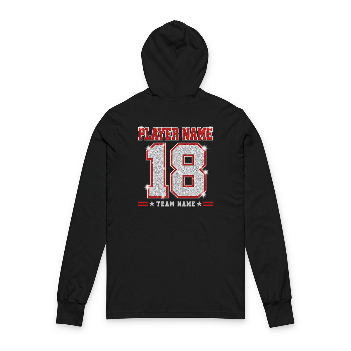 Personalized Football Mom Hoodie, Custom Player Name & Number, Proud Mom Game Day Sweatshirt, Front and Back Design