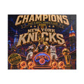 New York Knicks Champions 2026 Basketball Puzzle — 110/252/520/1014-Piece Fan Jigsaw