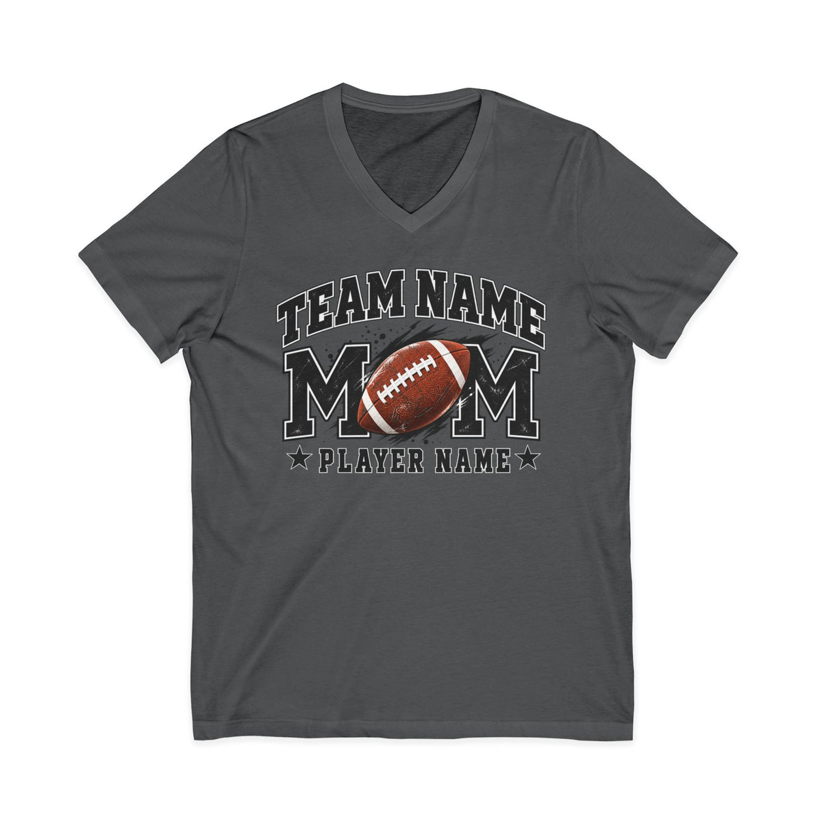 Personalized Football Mom Shirt, Custom Player Name & Number, Game Day Mom Tee, Football Senior Mom Gift