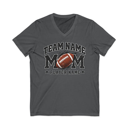 Personalized Football Mom Shirt, Custom Player Name & Number, Game Day Mom Tee, Football Senior Mom Gift