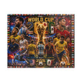 World Cup 2026 Soccer Collage Puzzle — FIFA Tournament Poster Jigsaw