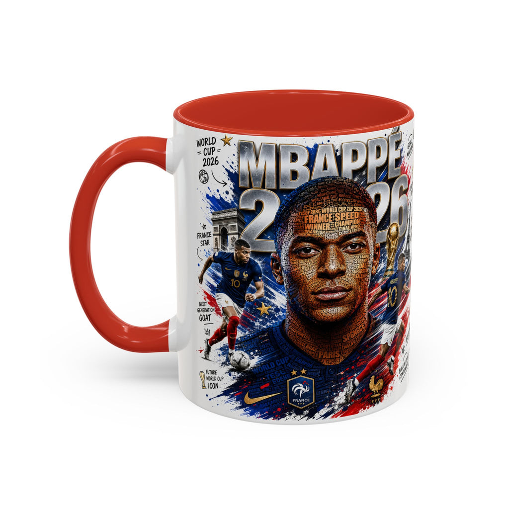Mbappé Soccer Coffee Mug — France World Cup Tribute (11/15oz)