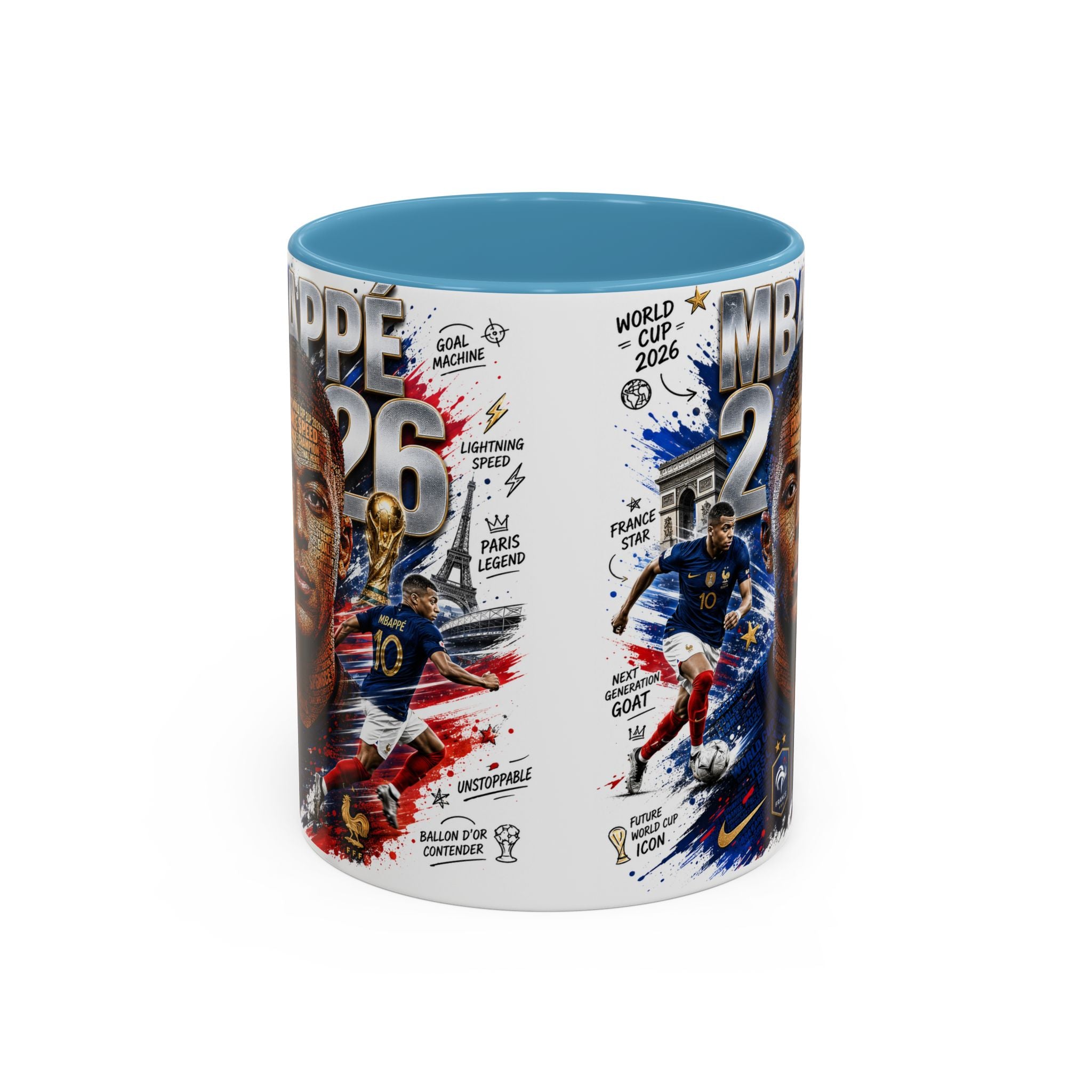 Mbappé Soccer Coffee Mug — France World Cup Tribute (11/15oz)