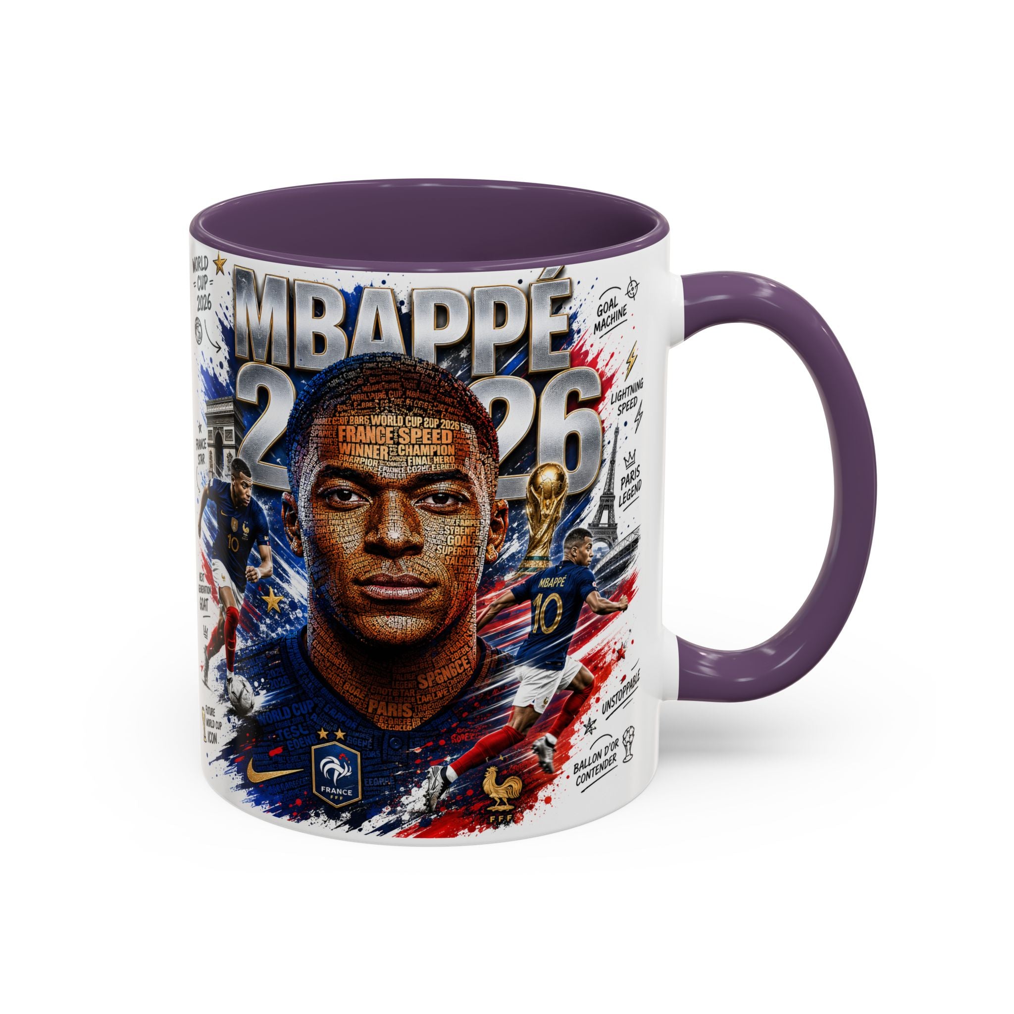 Mbappé Soccer Coffee Mug — France World Cup Tribute (11/15oz)