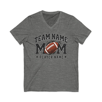 Personalized Football Mom Shirt, Custom Player Name & Number, Game Day Mom Tee, Football Senior Mom Gift