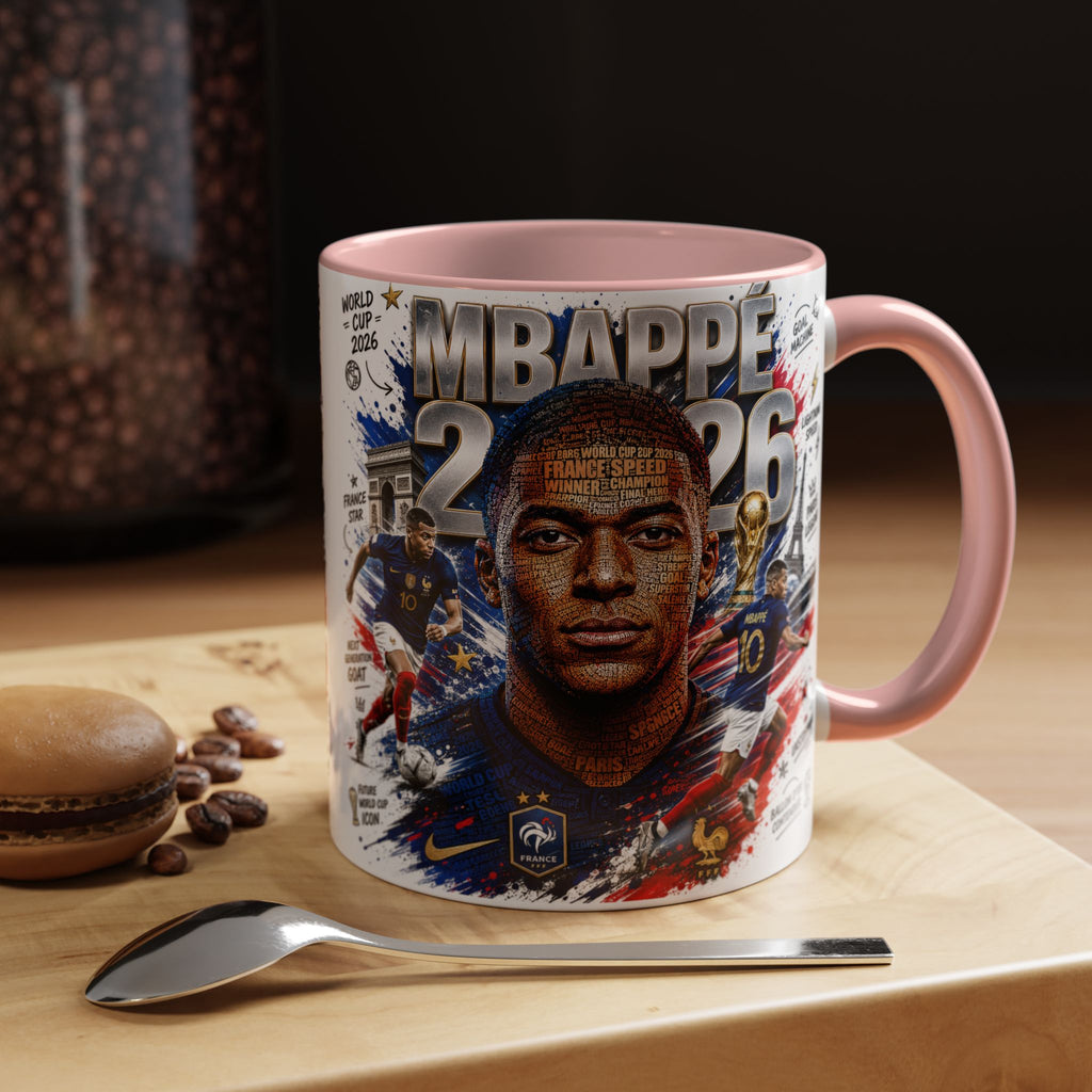 Mbappé Soccer Coffee Mug — France World Cup Tribute (11/15oz)