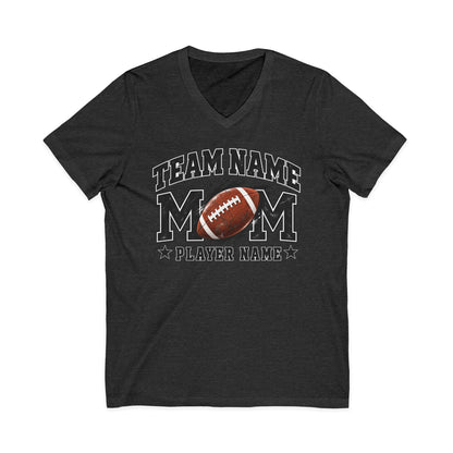 Personalized Football Mom Shirt, Custom Player Name & Number, Game Day Mom Tee, Football Senior Mom Gift